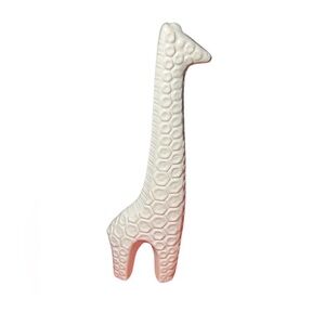 HOBBY LOBBY CERAMIC WHITE GIRAFFE SCULPTURE